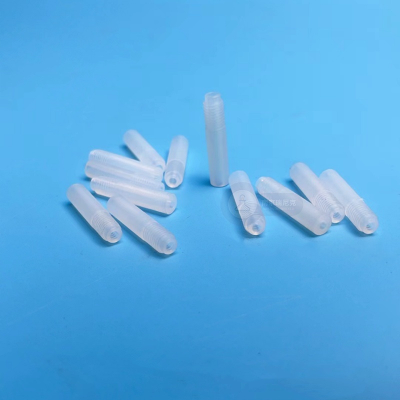 PFA柱子色譜配件1/4英寸本底值低耐酸堿孔2.5mm可定制